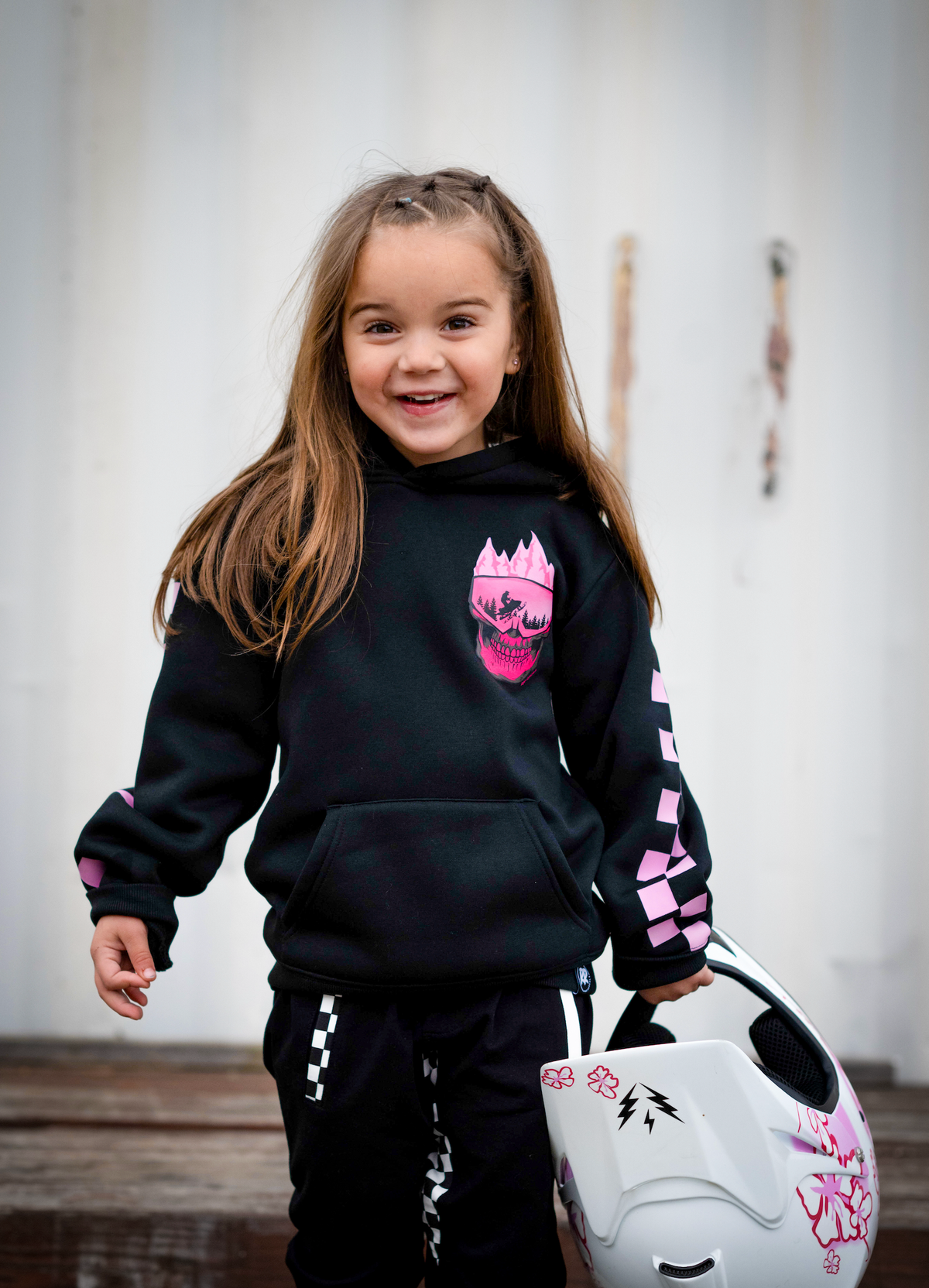 Rad Rascal Hoodie || Pink Skull Mountain