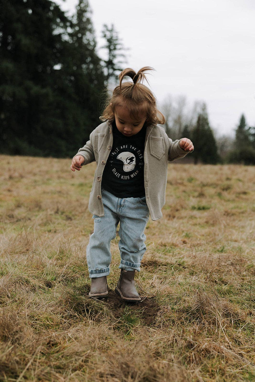 Blaze Kids Wear Heritage Denim Jeans || Light Wash
