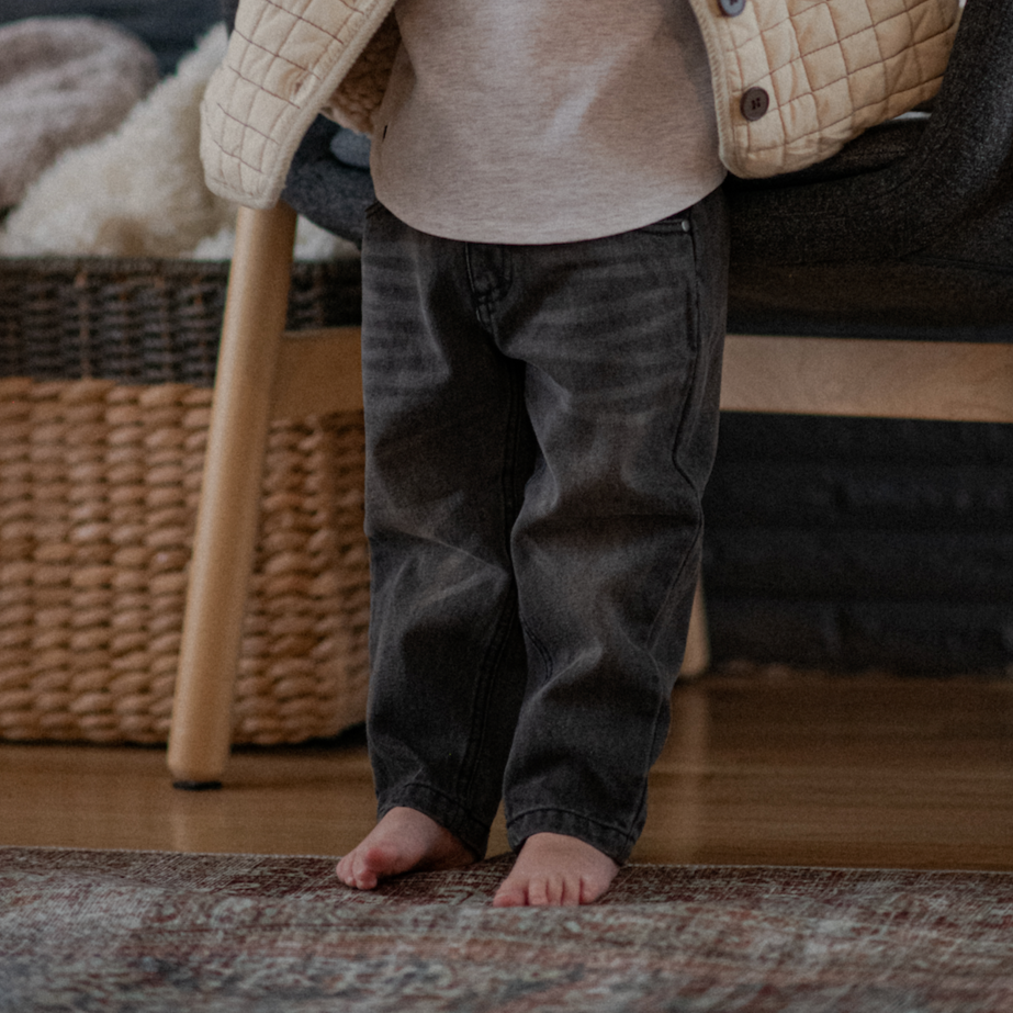 Blaze Kids Wear Heritage Denim Jeans ll Black