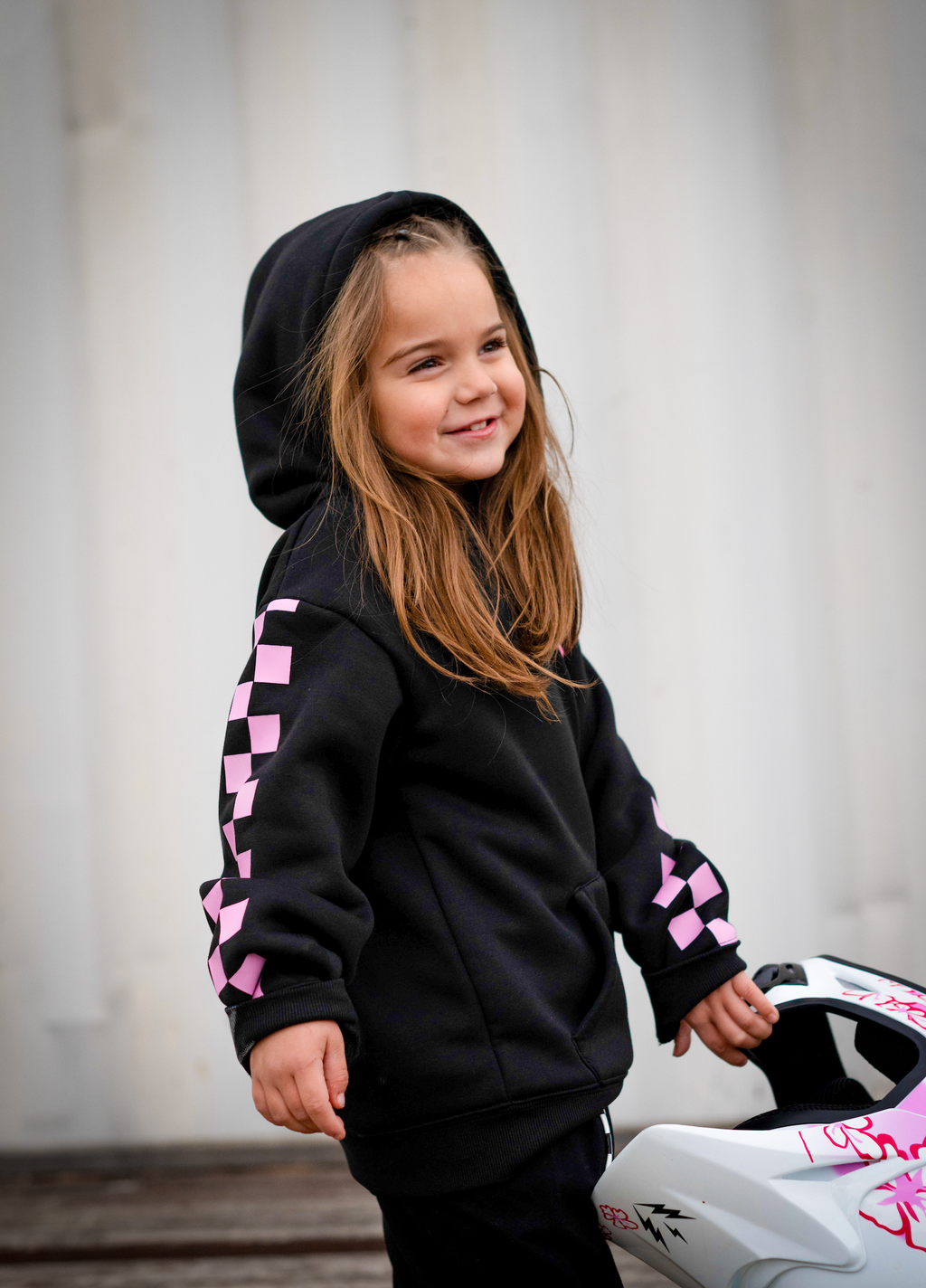 Rad Rascal Hoodie || Pink Skull Mountain