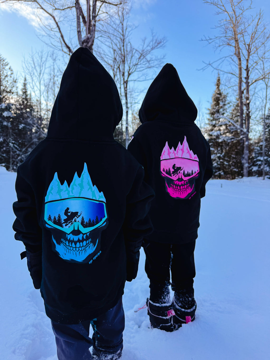 Rad Rascal Hoodie || Pink Skull Mountain