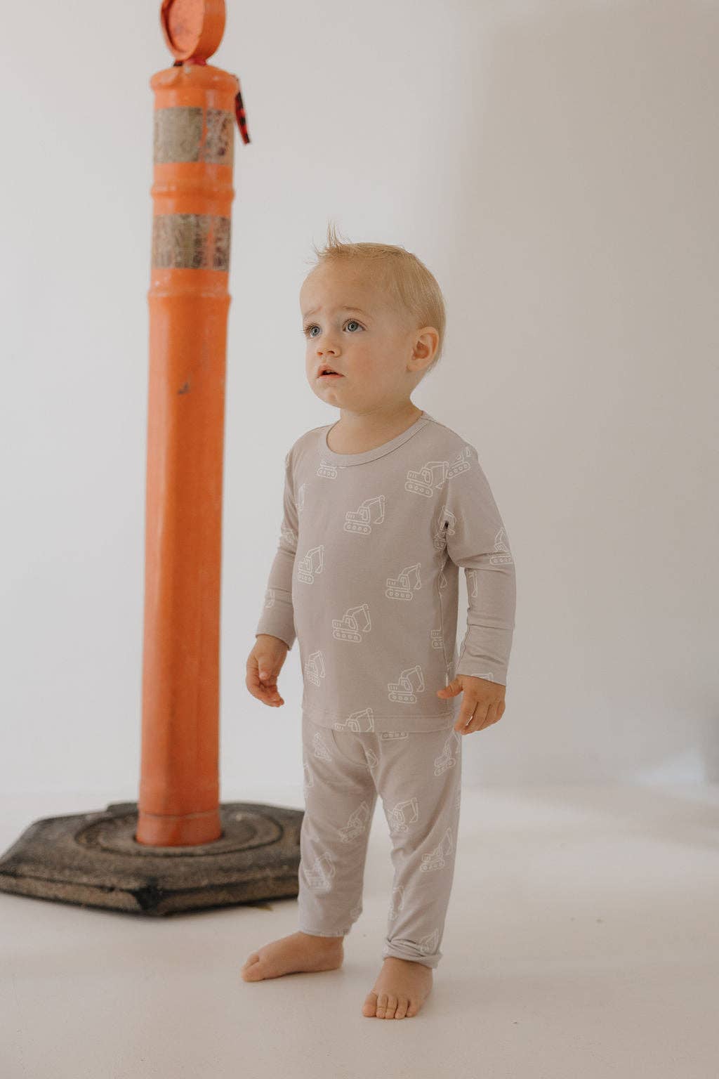 Forever French Baby Two Piece Bamboo Set || Excavator