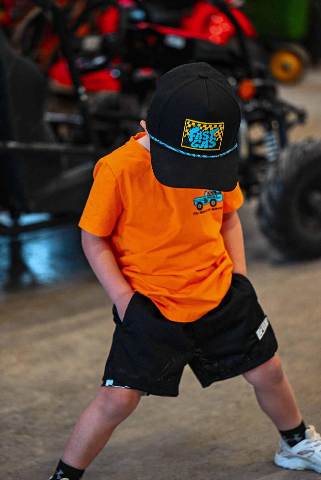 Rad Rascal Snapback || Fast Gas (Local pickup or Drop off only)