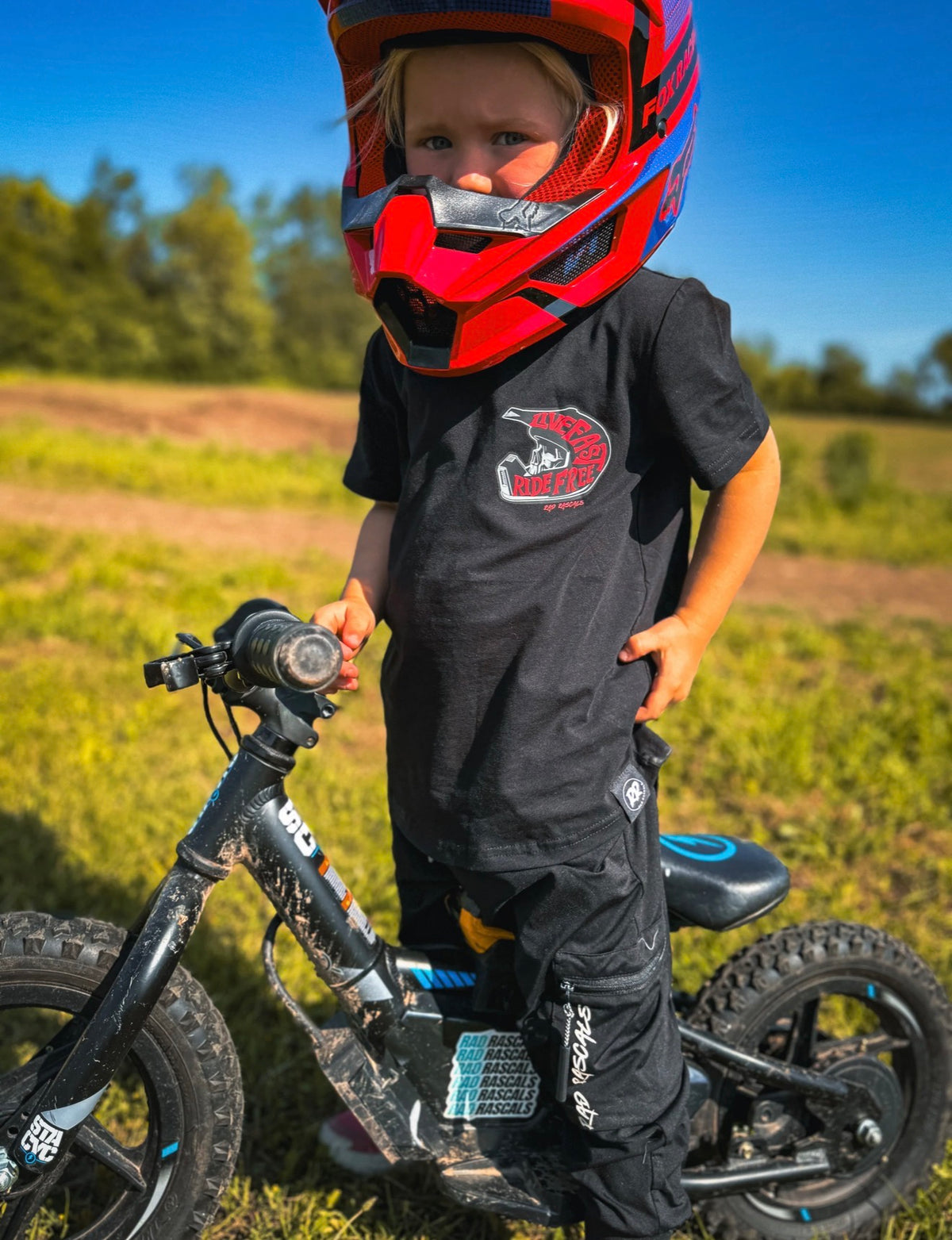 Rad Rascals T-Shirt ll Live Fast Ride Free