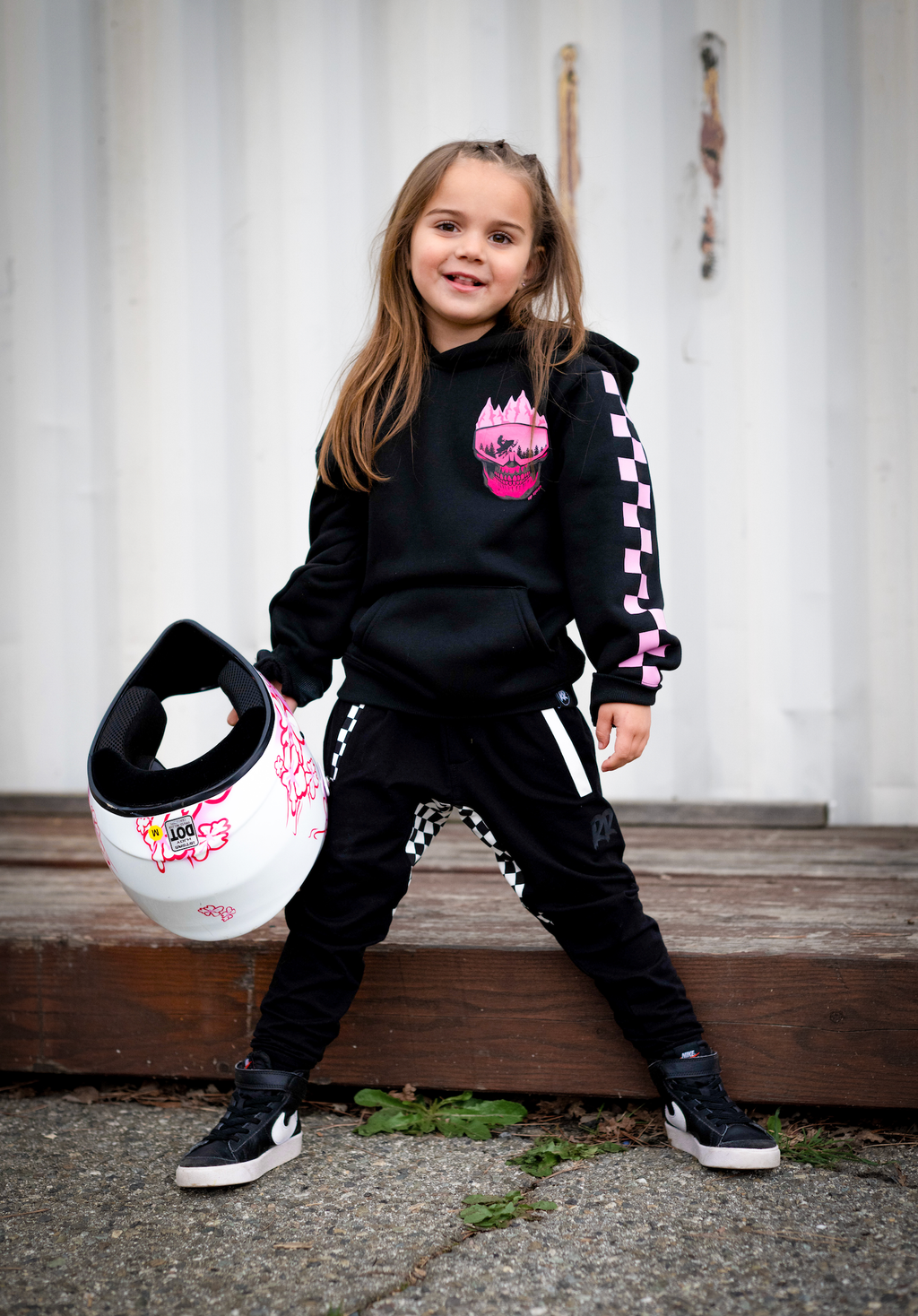 Rad Rascal Hoodie || Pink Skull Mountain