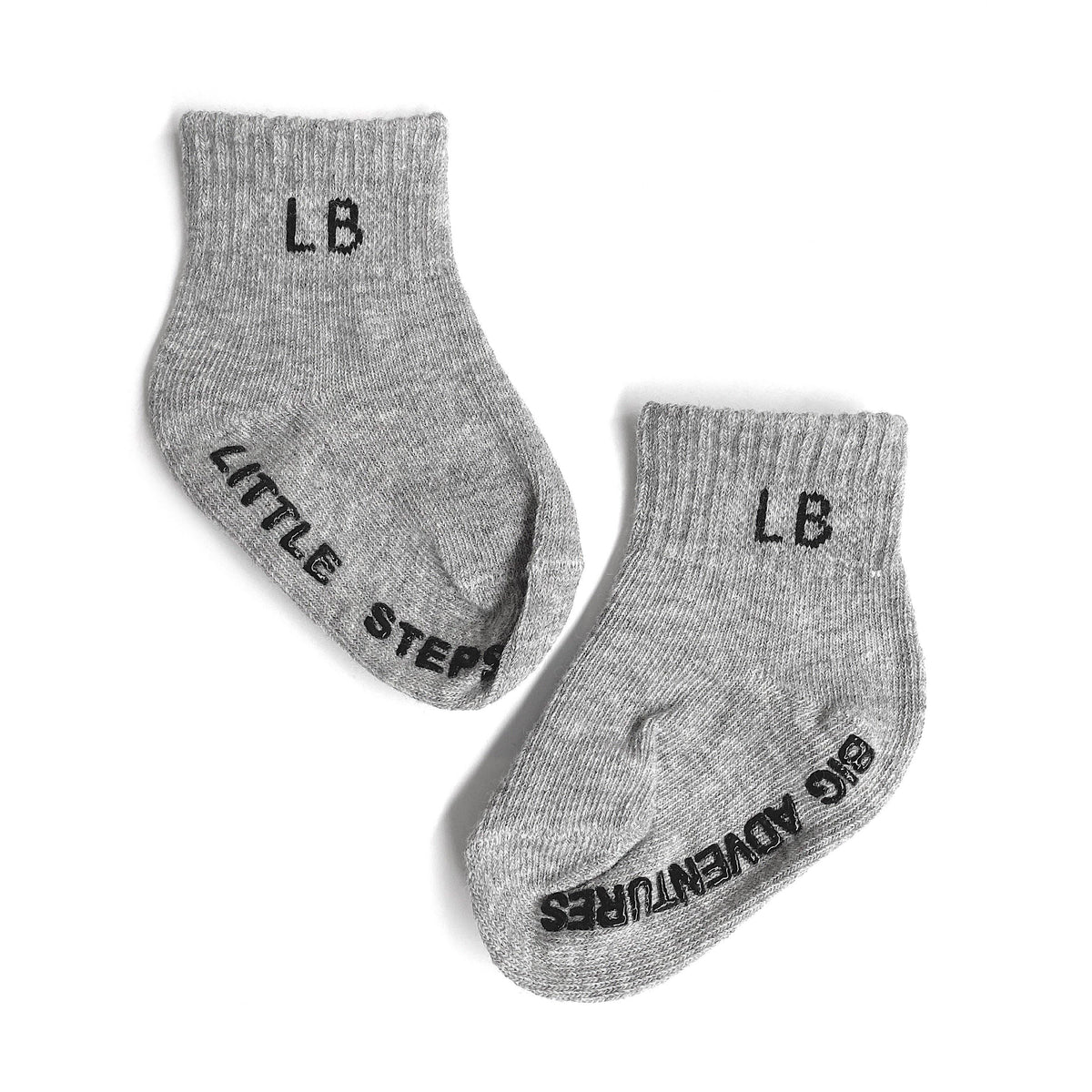 Little Bipsy Sock 3-Pack || Grey