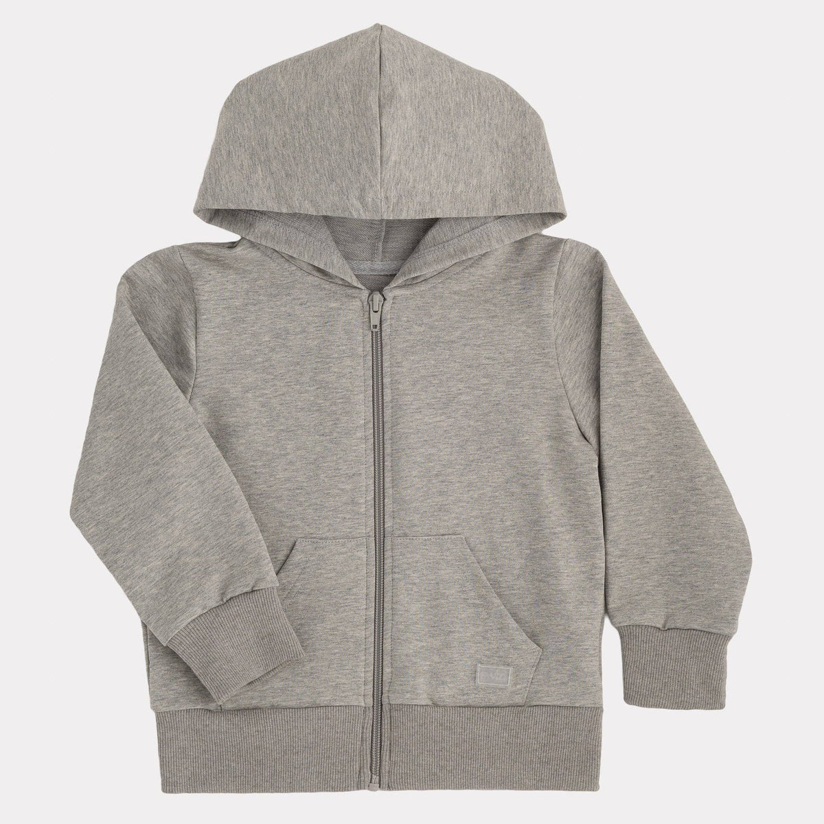 Swizz Essential Zip Up Hoodie || Heather Gray