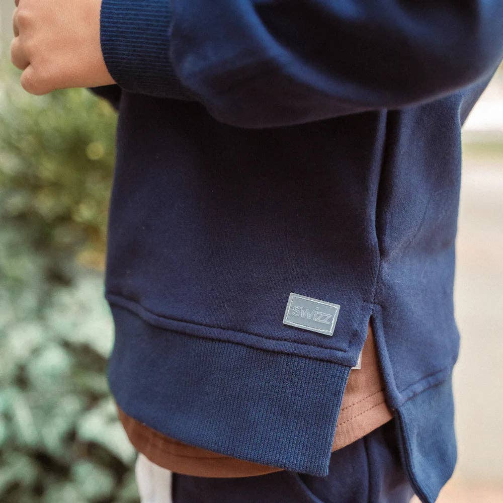 Swizz Foundation Pullover || Navy
