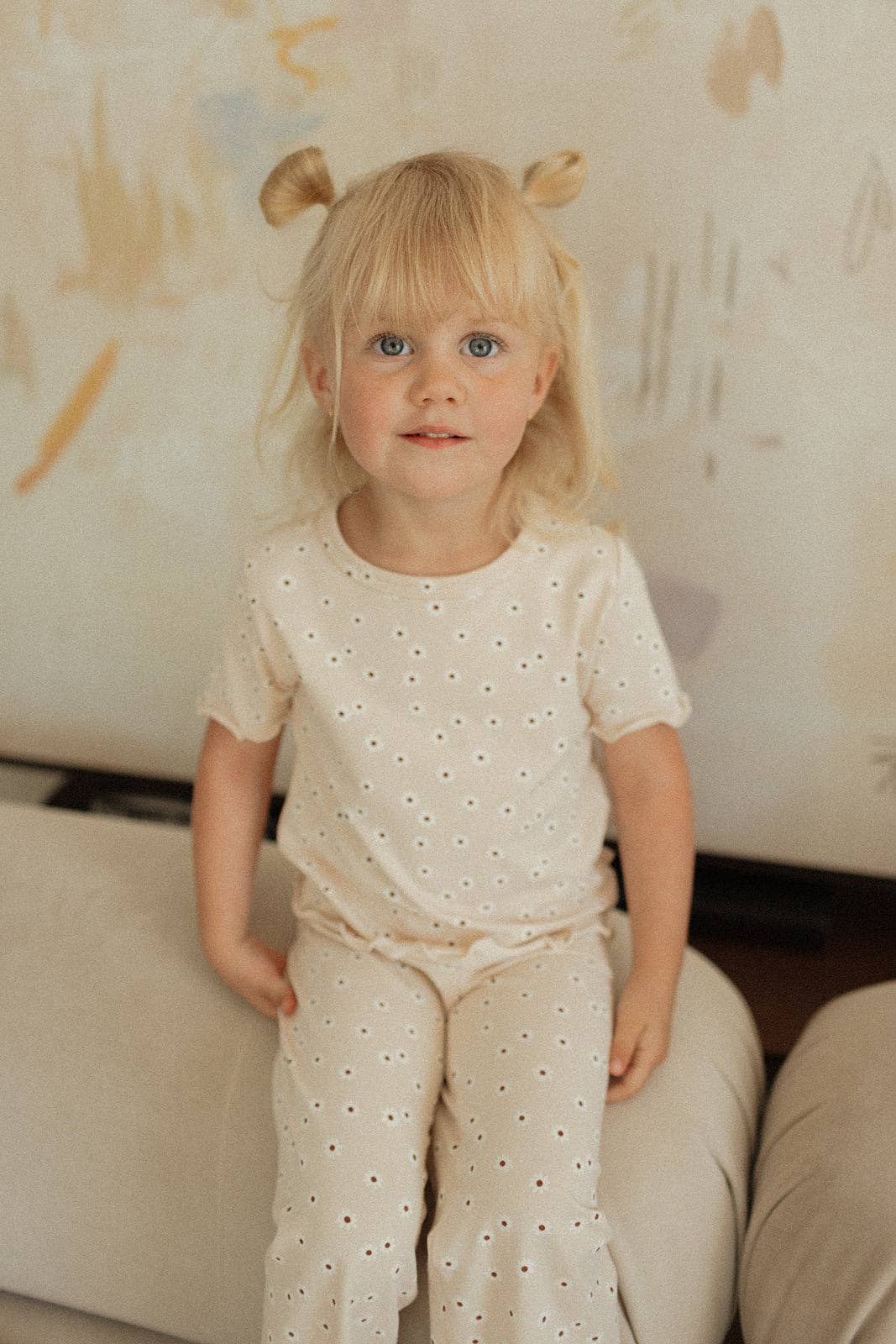 Jax & Lennon Kids Lettuce Hem Tee || Daisy Dreams