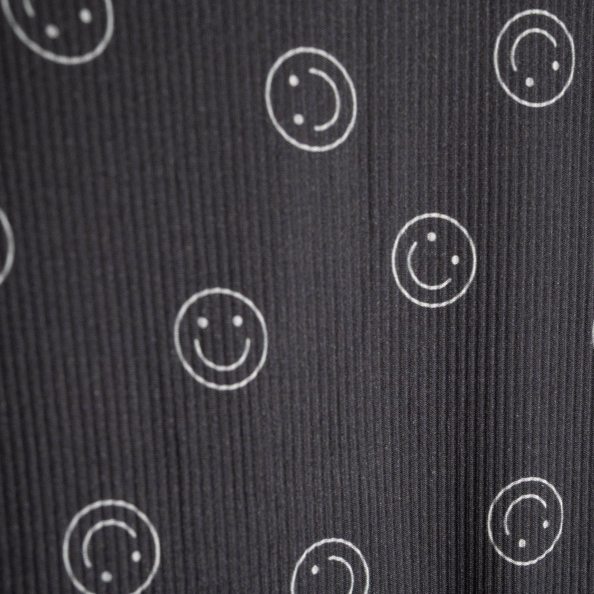 Forever French Baby Bamboo Zip Pajamas || Smiley Ribbed