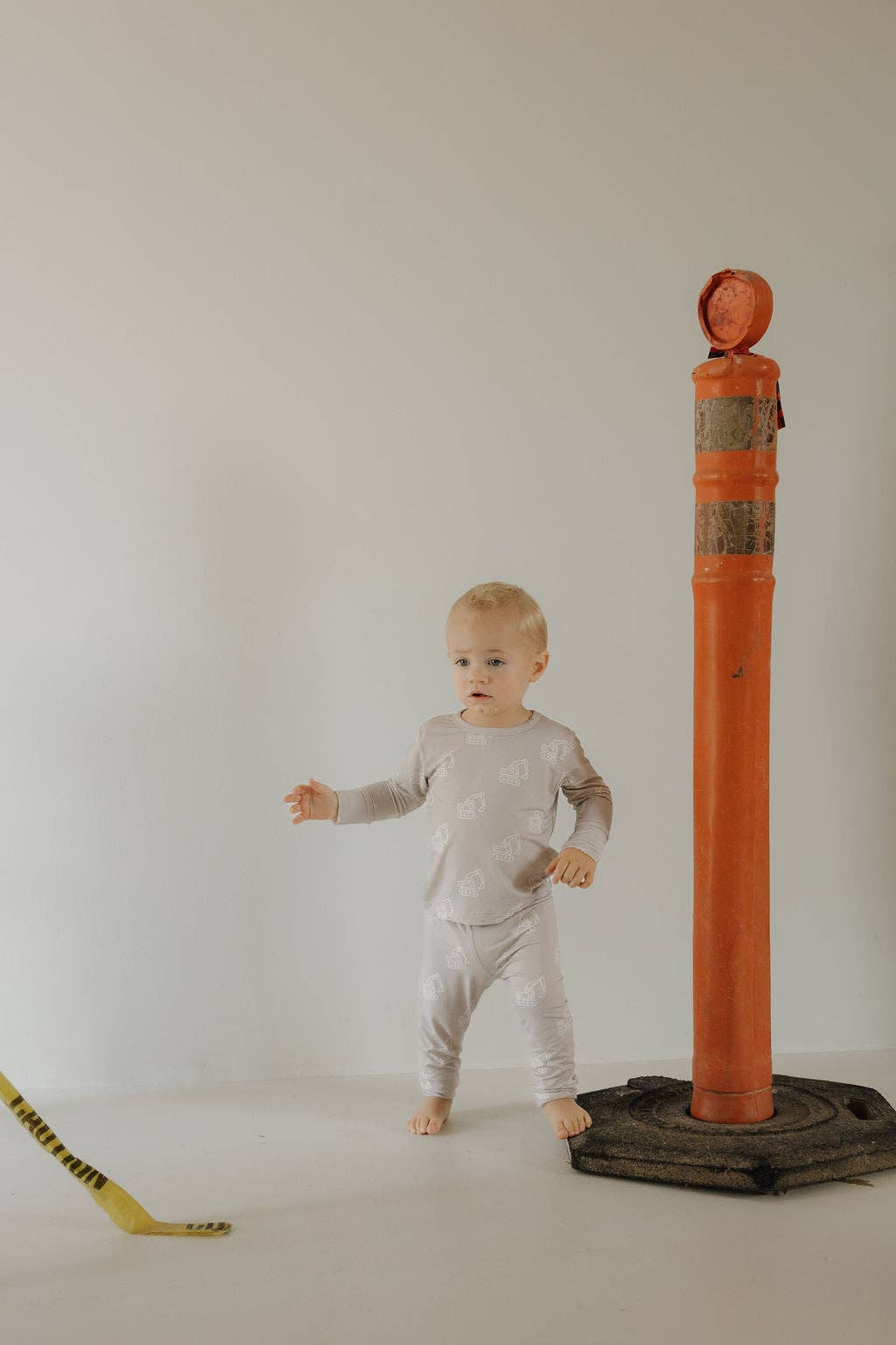 Forever French Baby Two Piece Bamboo Set || Excavator