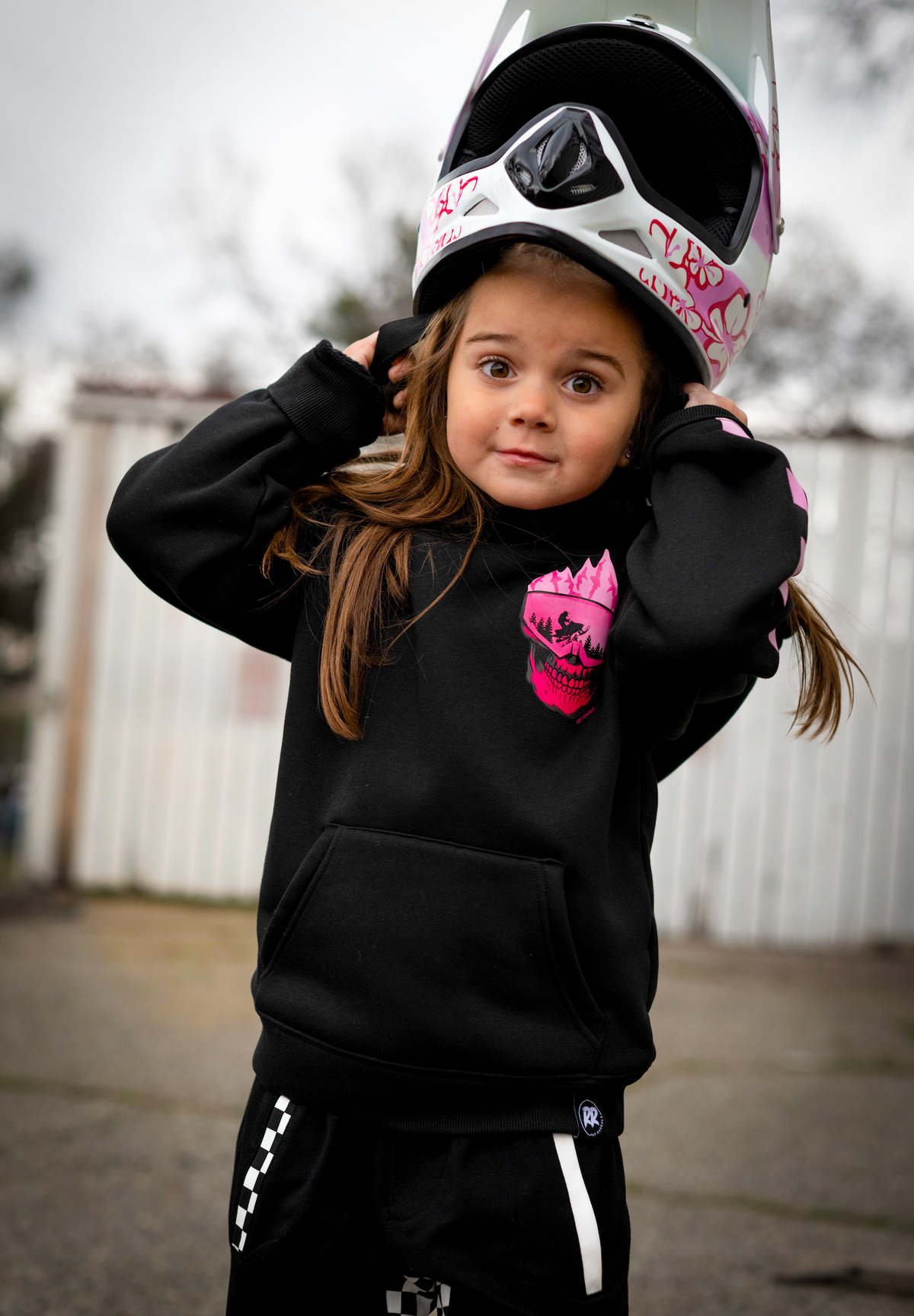 Rad Rascal Hoodie || Pink Skull Mountain