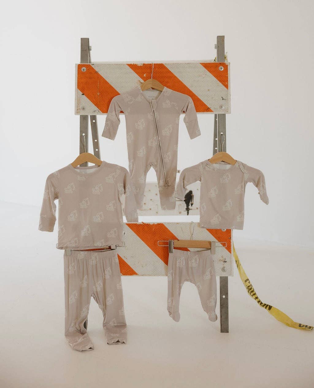 Forever French Baby Two Piece Bamboo Set || Excavator