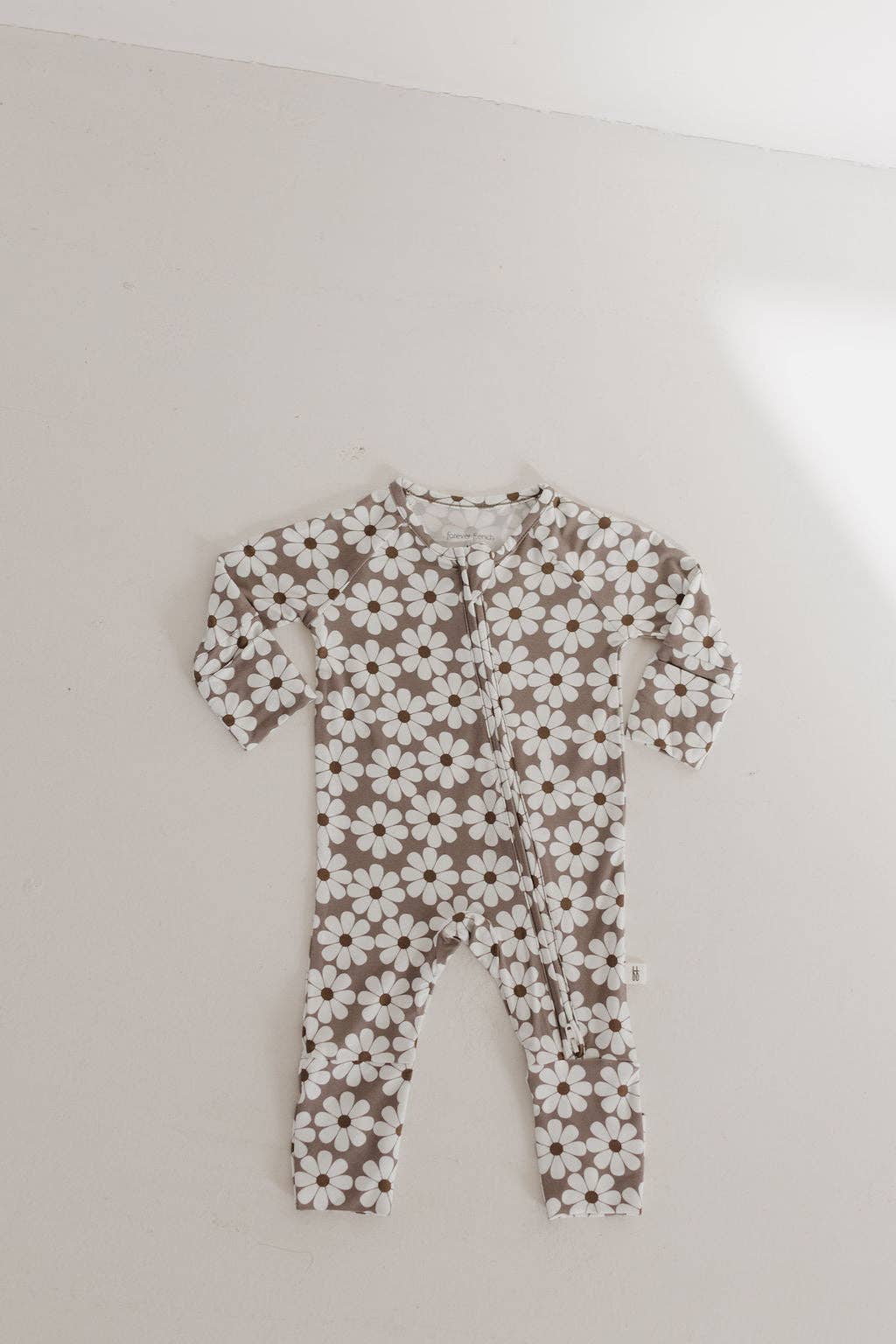 Forever French Baby Bamboo Zip Pajamas || Darlin'