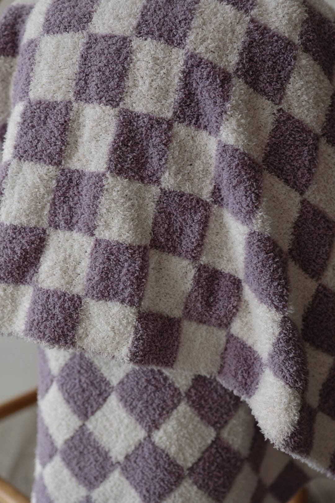 Forever French Baby Plush Blanket  || Grape Soda