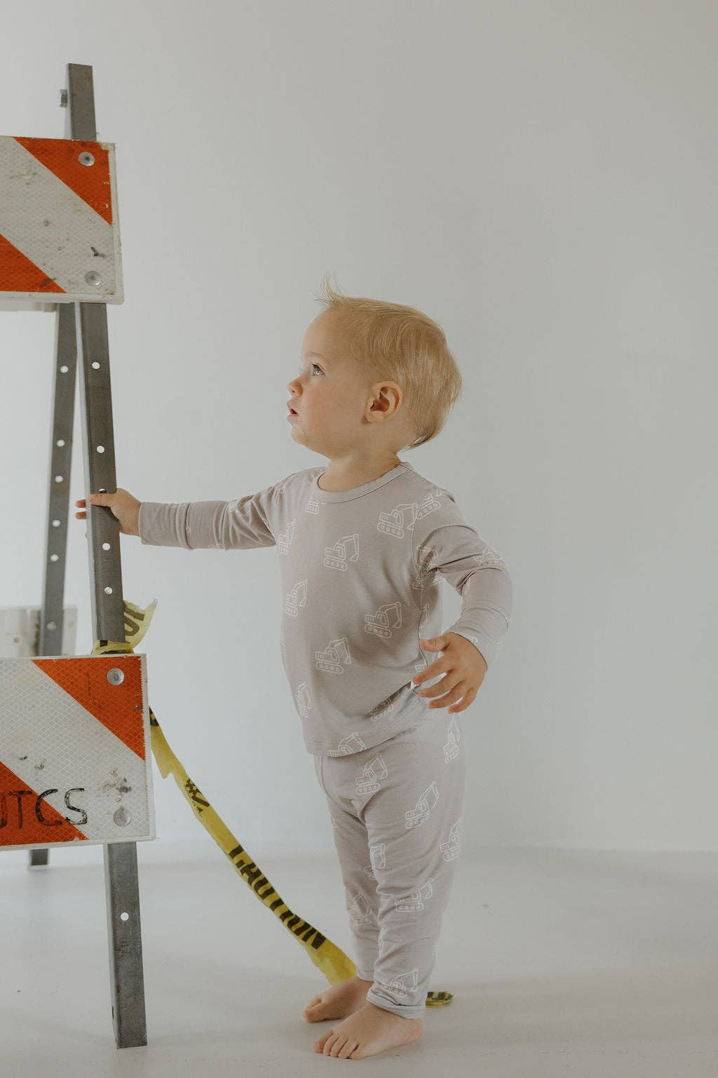 Forever French Baby Two Piece Bamboo Set || Excavator