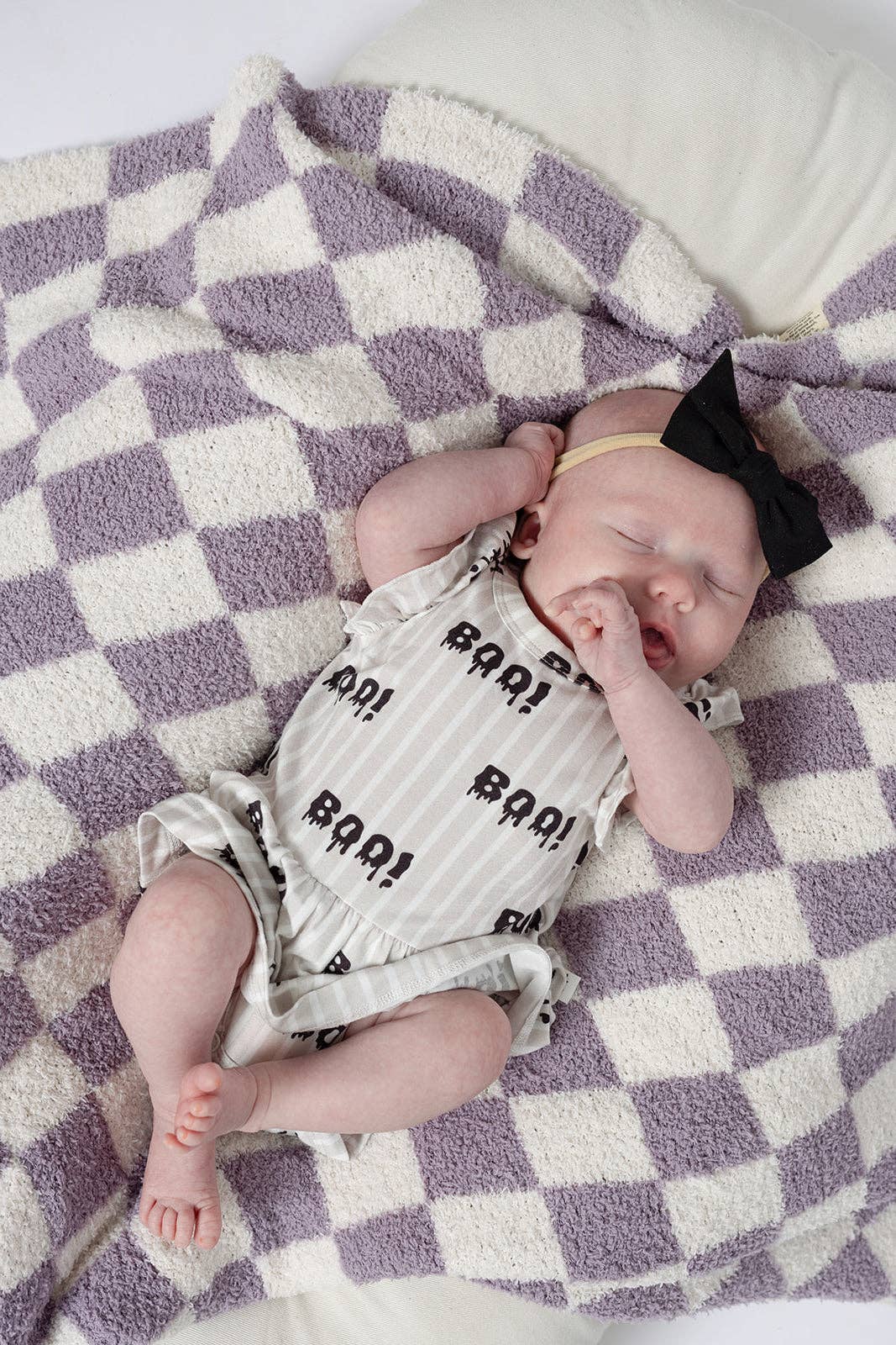 Forever French Baby Plush Blanket  || Grape Soda