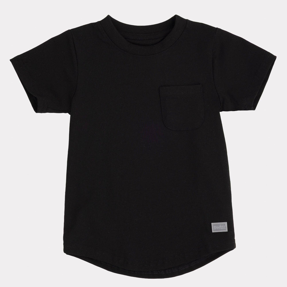 Swizz Lightweight Pocket T-Shirt || Black