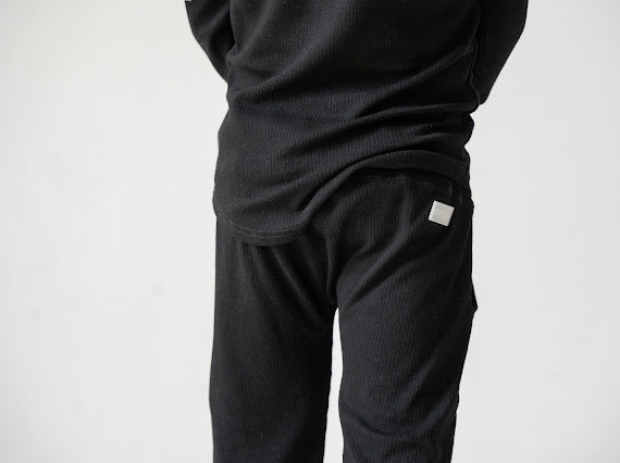 Swizz Ribbed Everyday Set || Black
