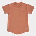 Swizz Lightweight Pocket T-Shirt || Terracotta