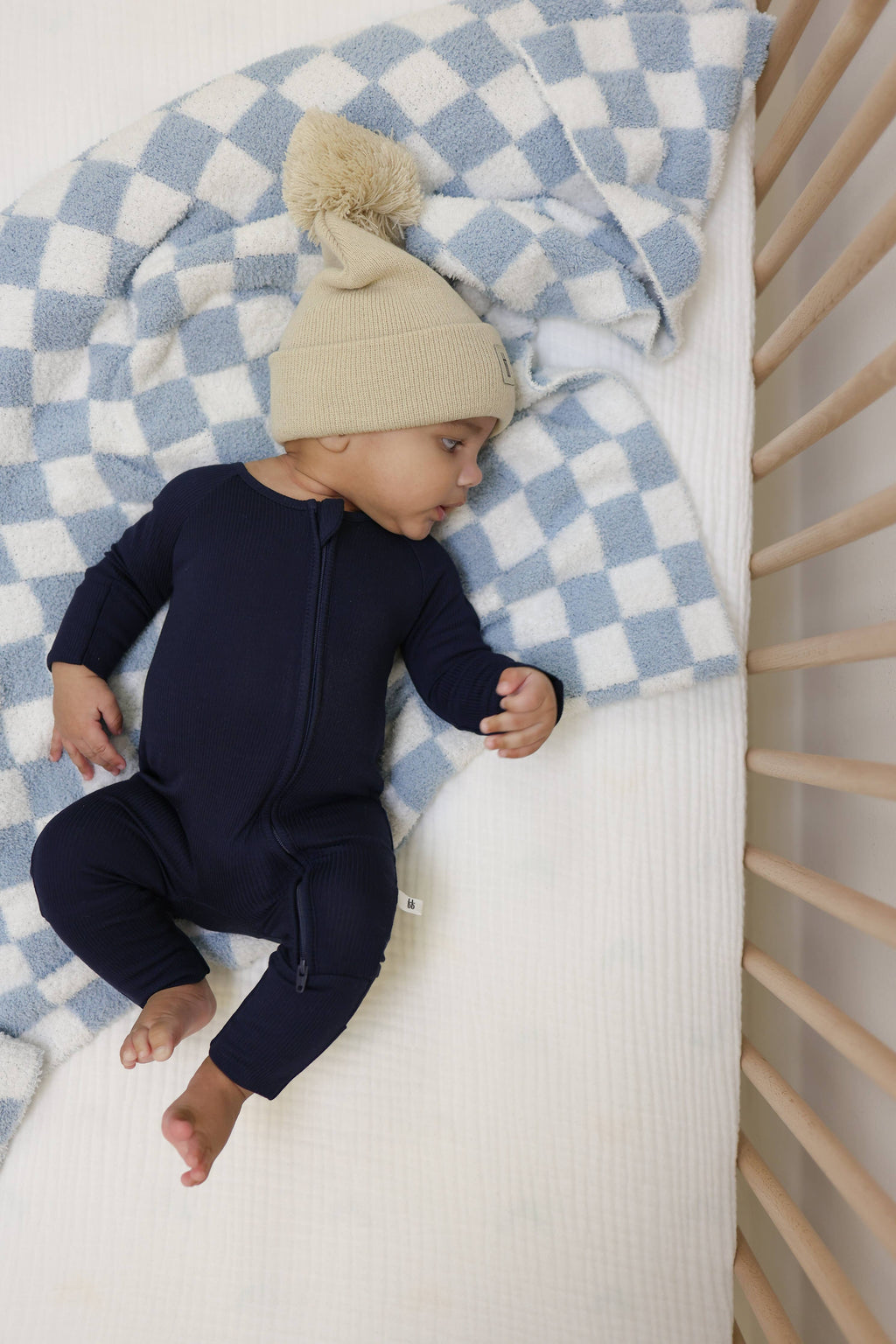 Forever French Baby Plush Blanket || Morning Check