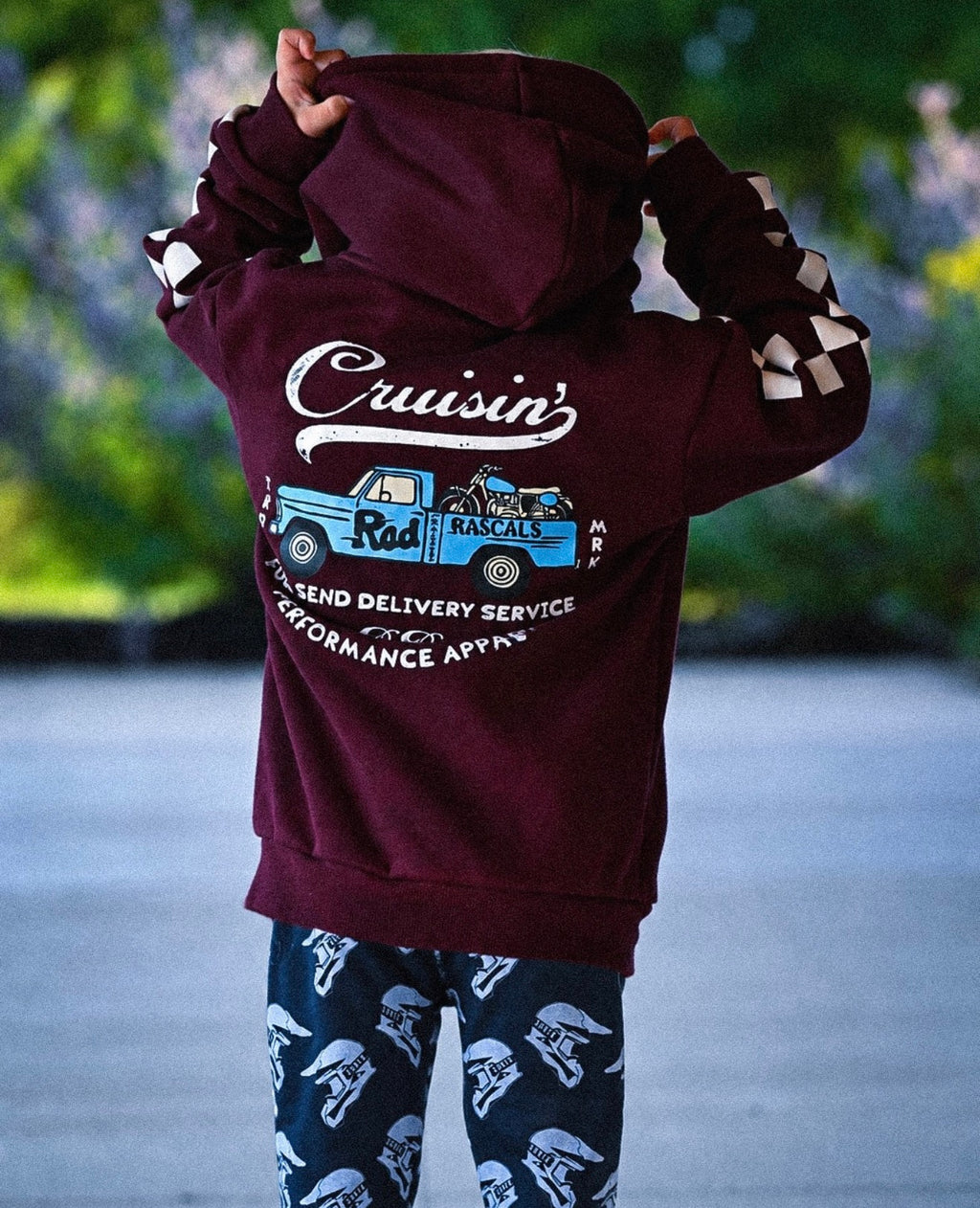 Rad Rascals Hoodie || Full Send Delivery Service Hoodie