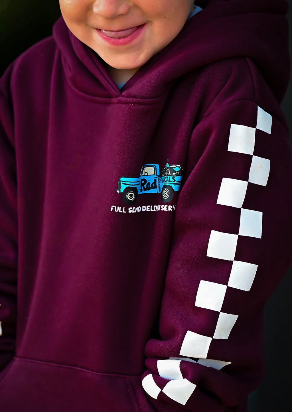 Rad Rascals Hoodie || Full Send Delivery Service Hoodie