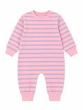 PRE ORDER Roobear Stripped Long Sleeve Romper ll Pink/Blue
