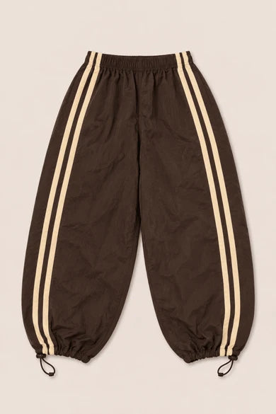PRE ORDER Roobear Kids Fall Windbreaker Pants ll Brown