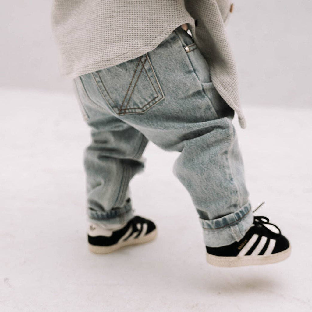 Blaze Kids Wear Heritage Denim Jeans || Light Wash