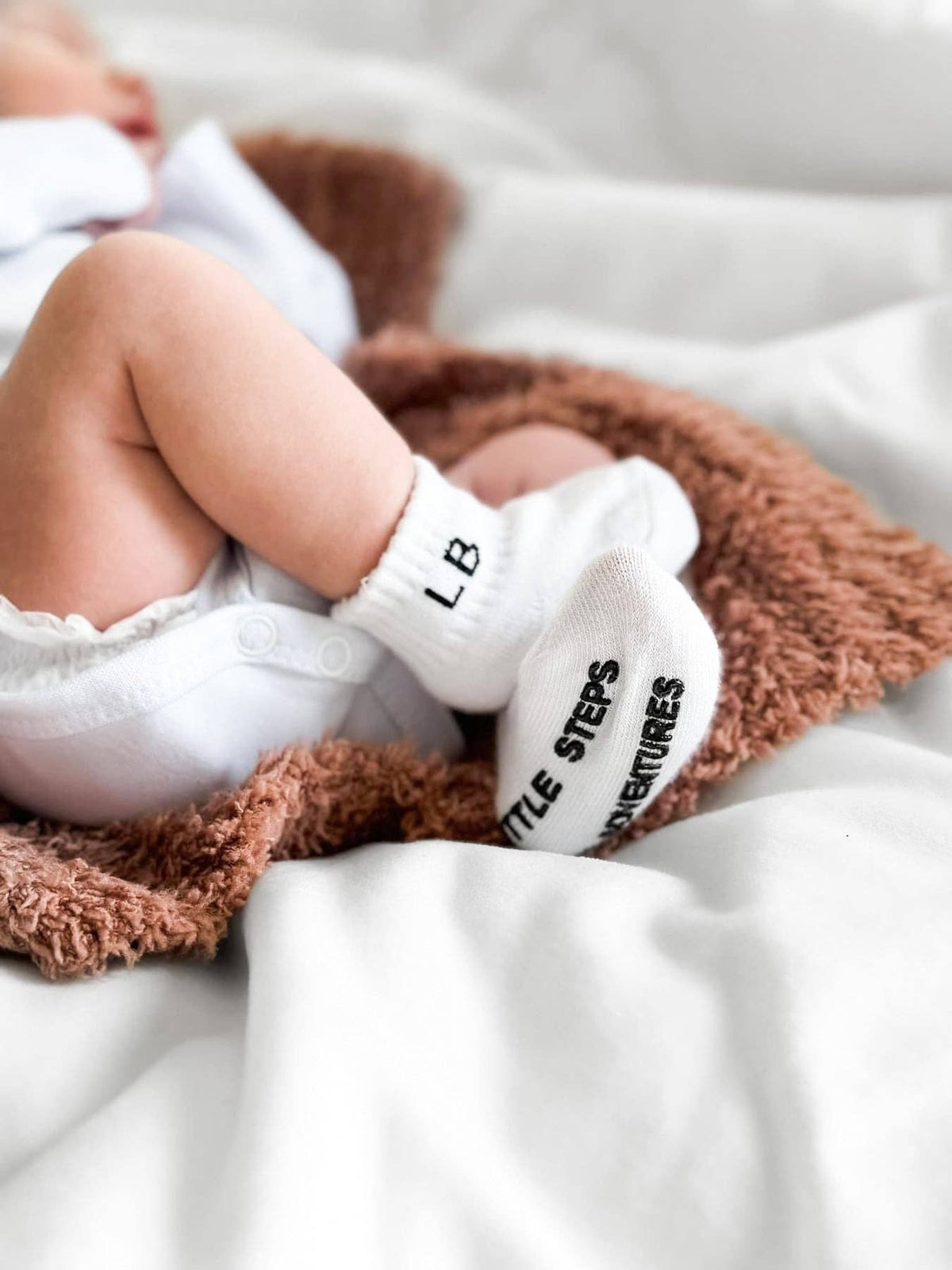 Little Bipsy Sock 3-Pack || Grey, White & Black