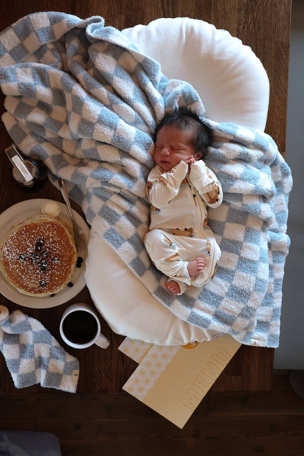 Forever French Baby Plush Blanket || Morning Check