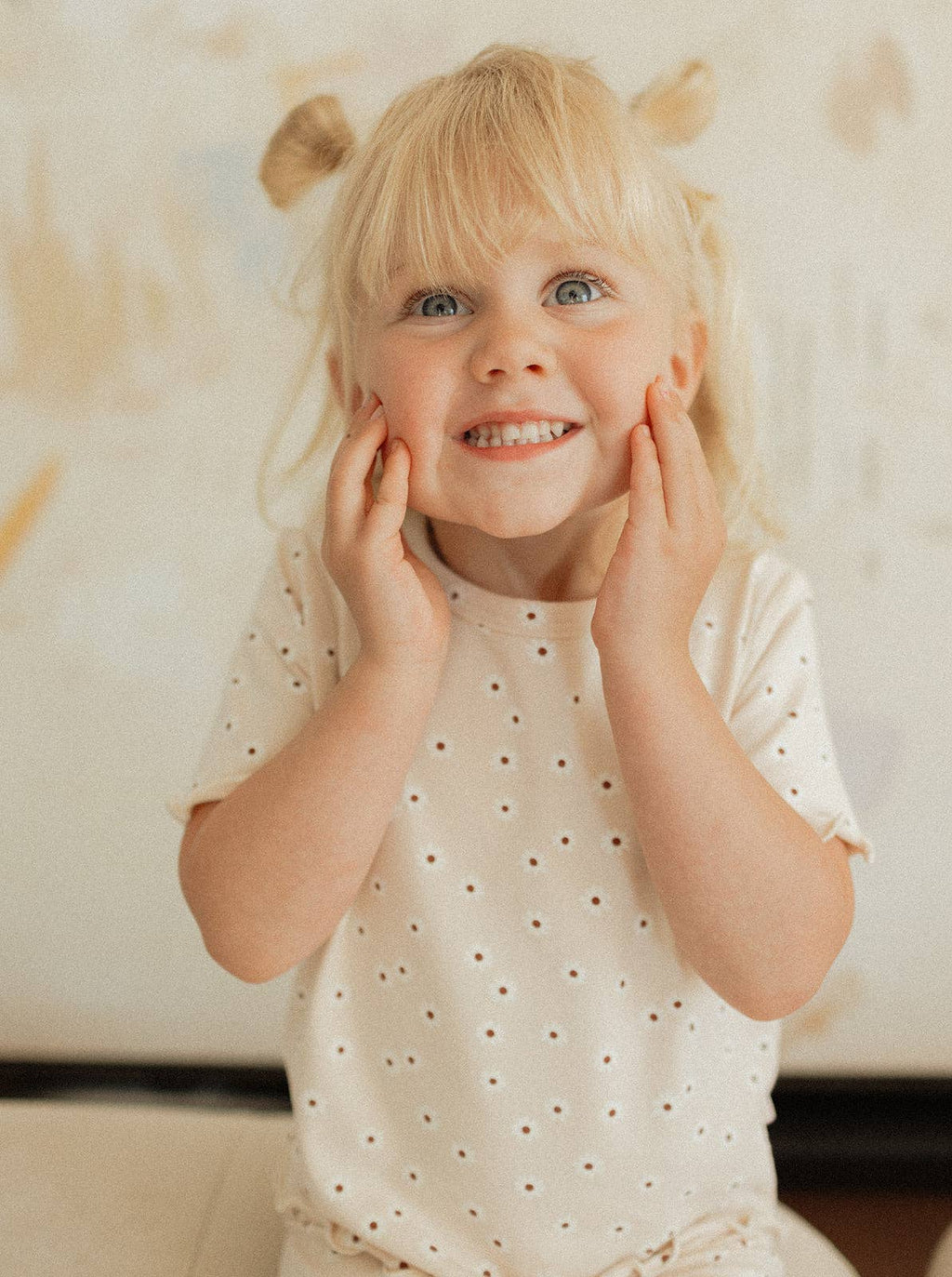 Jax & Lennon Kids Lettuce Hem Tee || Daisy Dreams