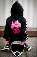 Rad Rascal Hoodie || Pink Skull Mountain