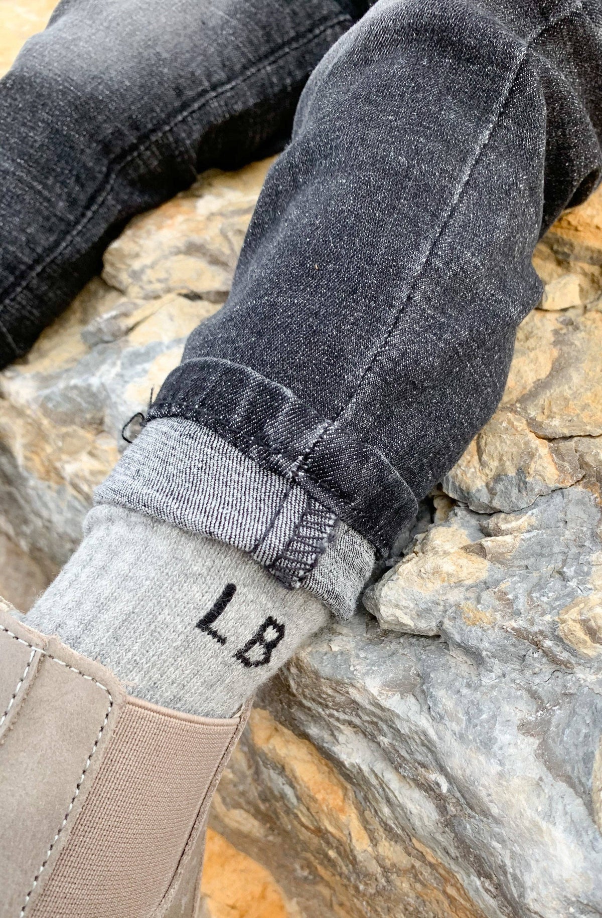 Little Bipsy Sock 3-Pack || Grey
