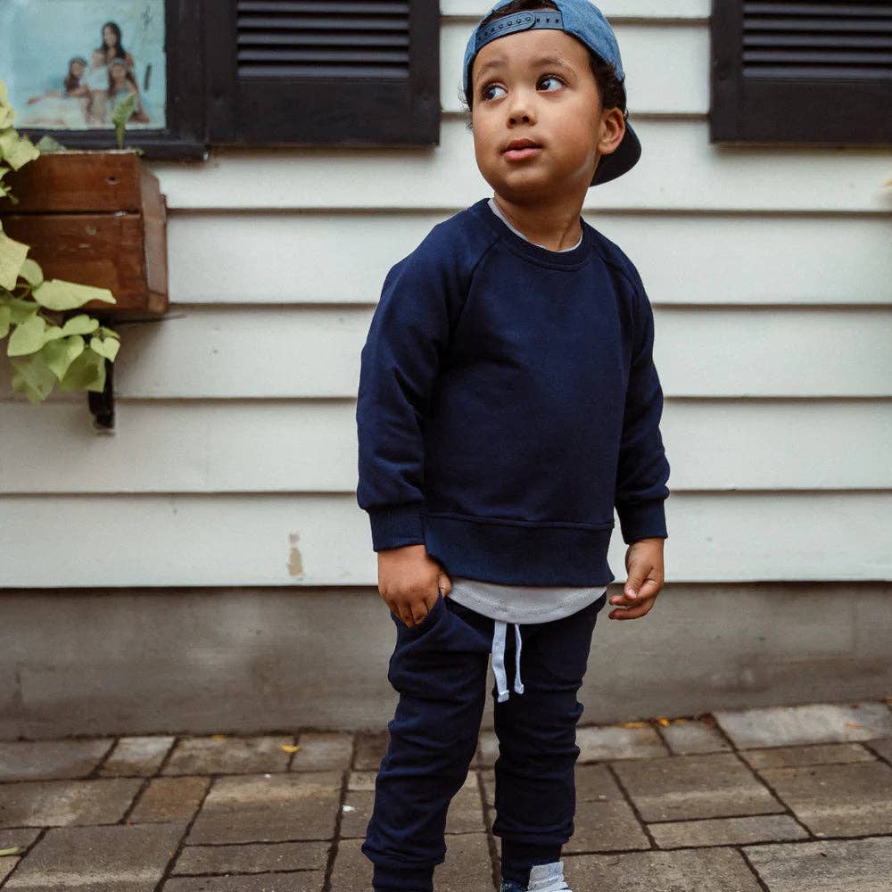 Swizz Foundation Pullover || Navy