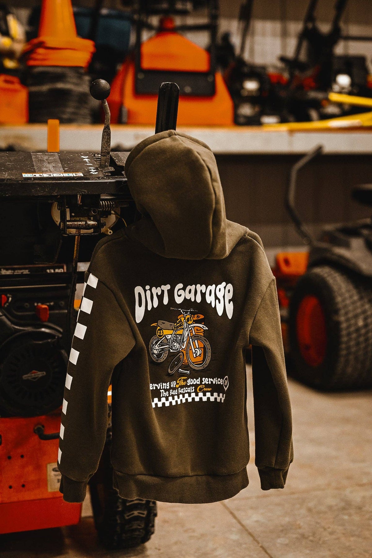 Rad Rascal Hoodie || Dirt Garage