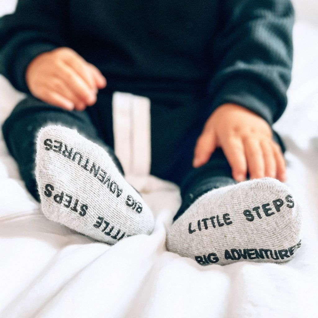 Little Bipsy Sock 3-Pack || Grey