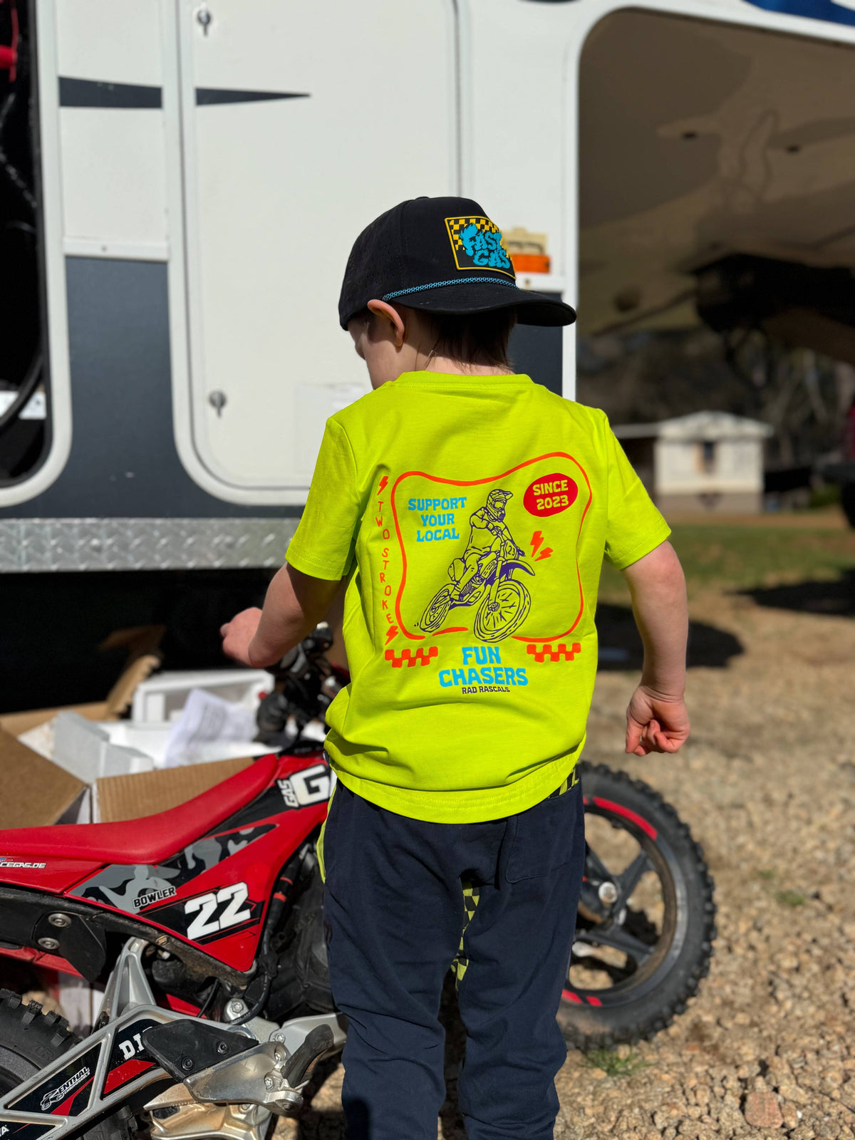 Rad Rascal Snapback || Fast Gas (Local pickup or Drop off only)