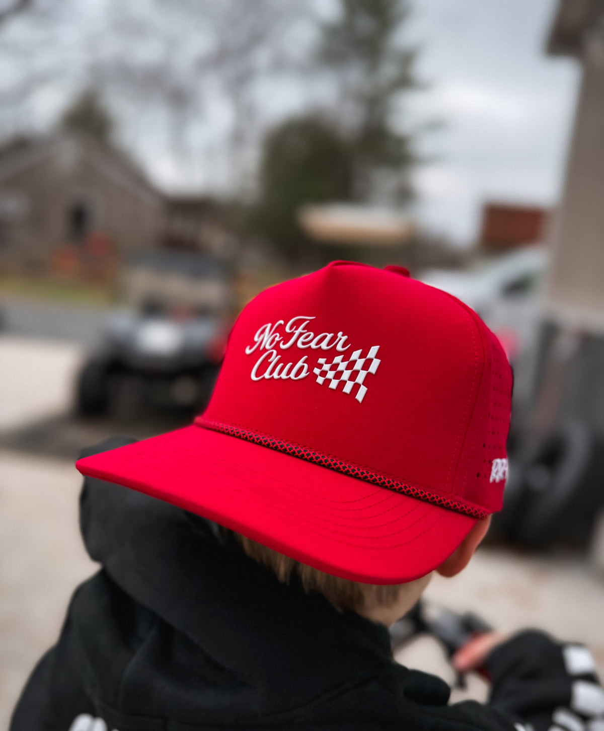 Rad Rascal Snapback || No Fear Club (Local pickup or Drop off only)