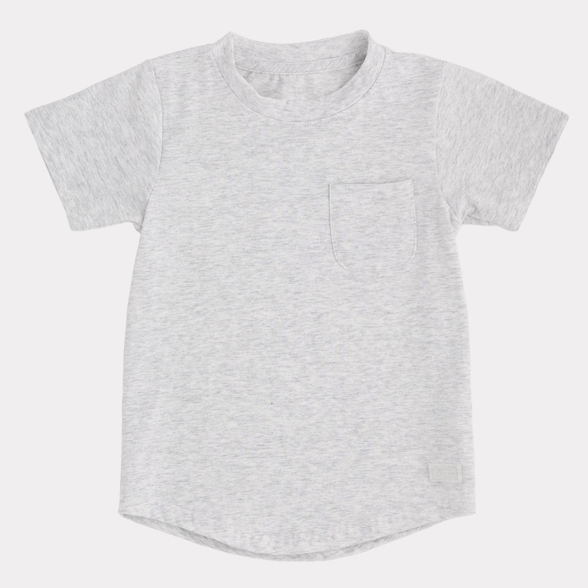 Swizz Lightweight Pocket T-Shirt || Light Heather Grey